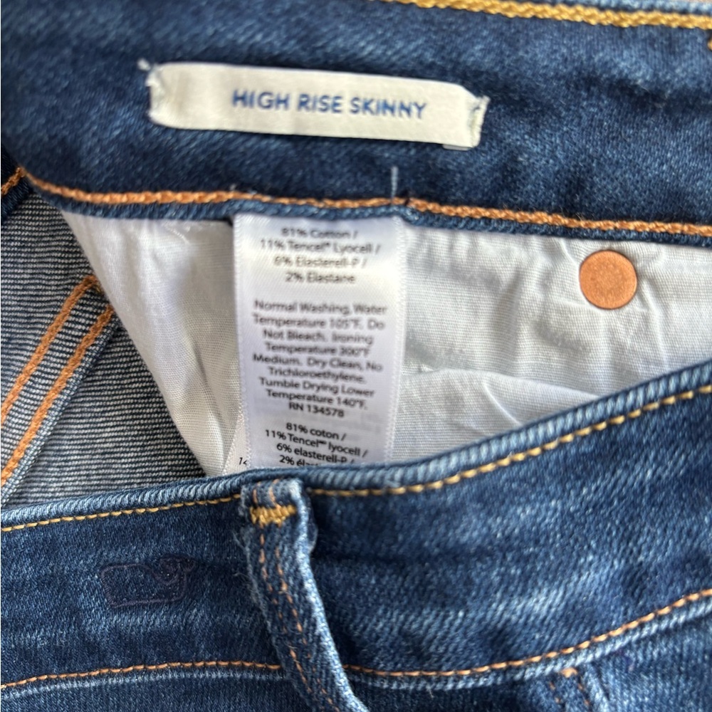 Vineyard Vines High Rise Skinny Jeans - Picture 3 of 7